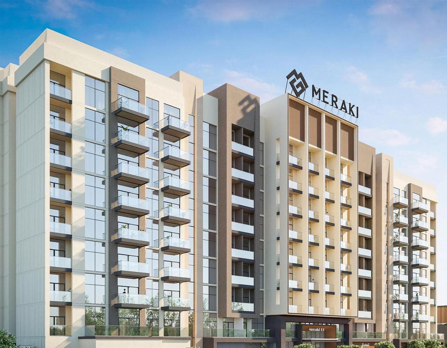 The Haven 2 exterior view - Majan, Dubai - by Meraki Developers