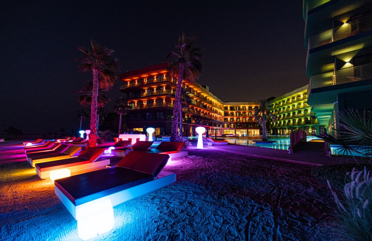 The Heart of Europe - Côte d’Azur Monaco amenity Beach in World of Islands, Dubai, by THOE