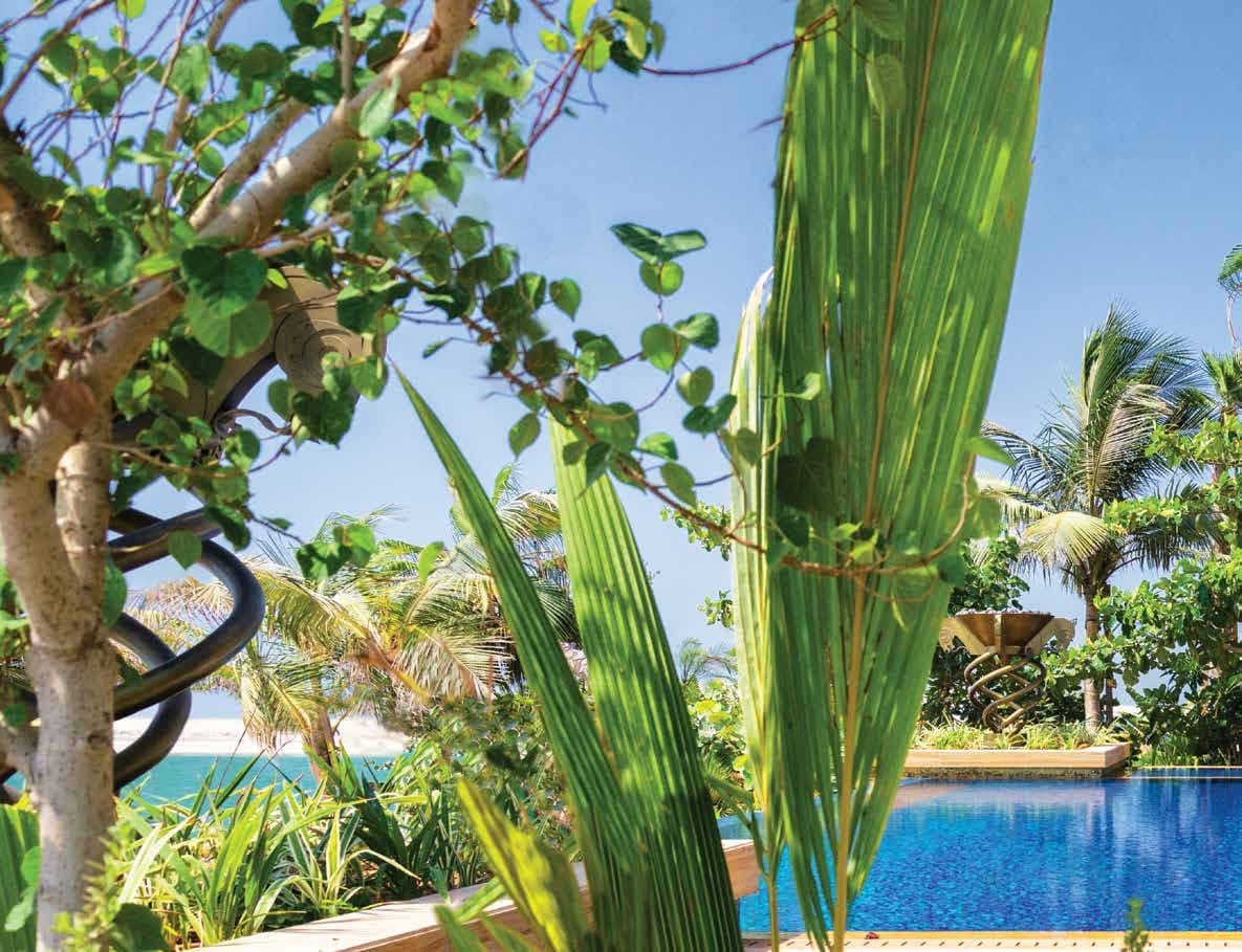The Heart of Europe - Sweden Island amenity Exotic Garden in World of Islands, Dubai, by THOE