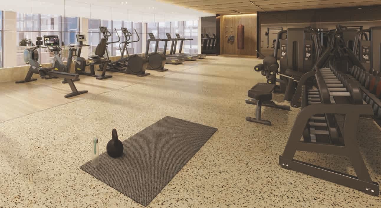 The Highbury amenity Health Club in Sobha Hartland, Dubai, by Ellington