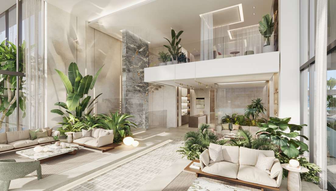The Highgrove amenity Clubhouse in Bukadra, Dubai, by Ellington