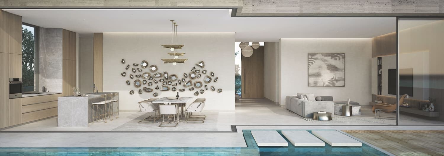 The Lakeshore amenity Pool Deck - MBR District 11 (Meydan South), Dubai - by Ellington