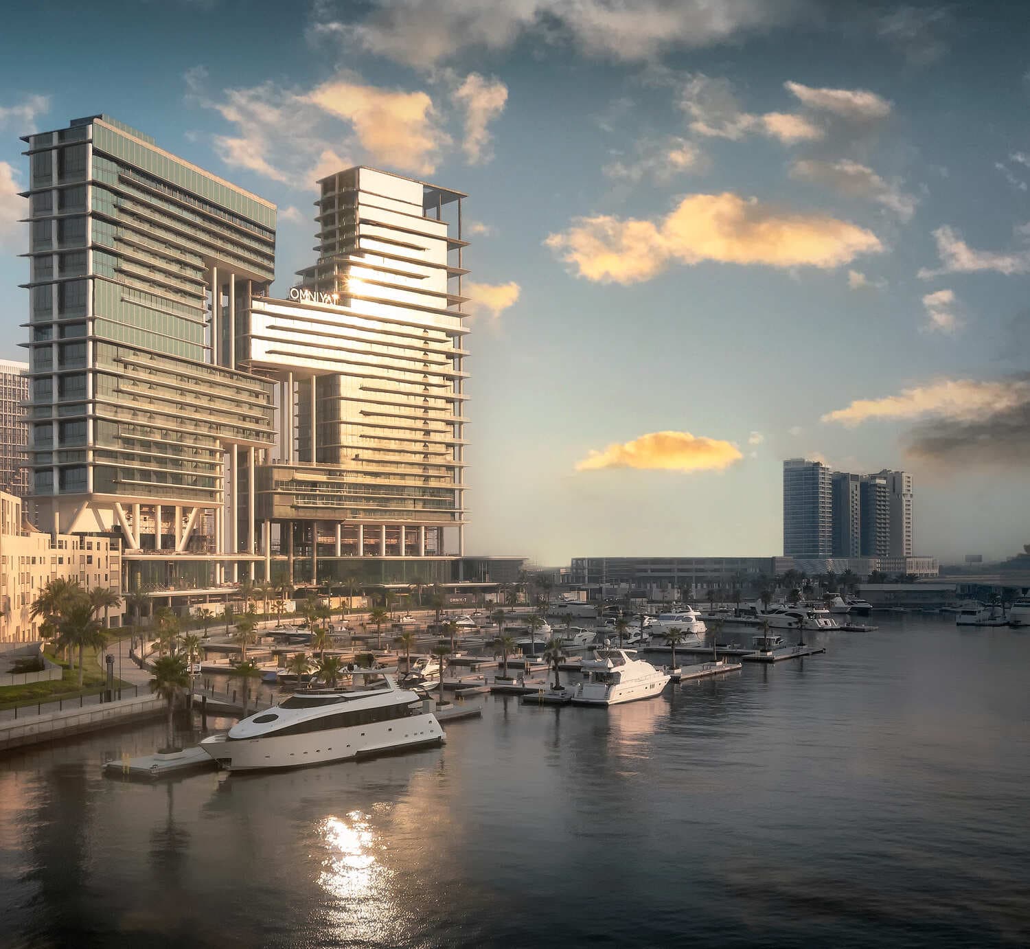 The LANA Residences exterior view - Business Bay, Dubai - by Omniyat