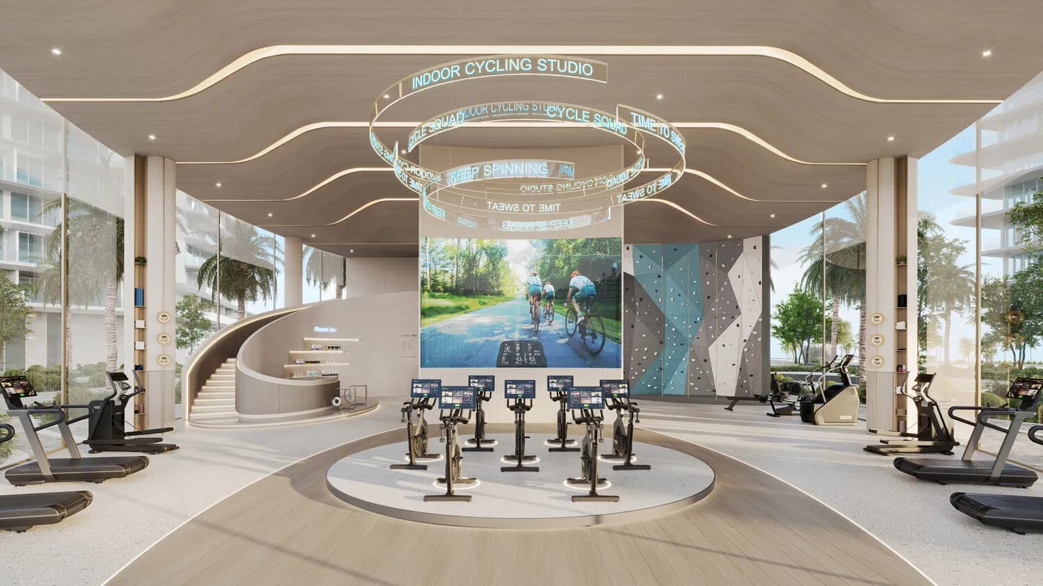 The Meriva Collection amenity Fitness Pavilion - Dubai Islands, Dubai - by Ellington