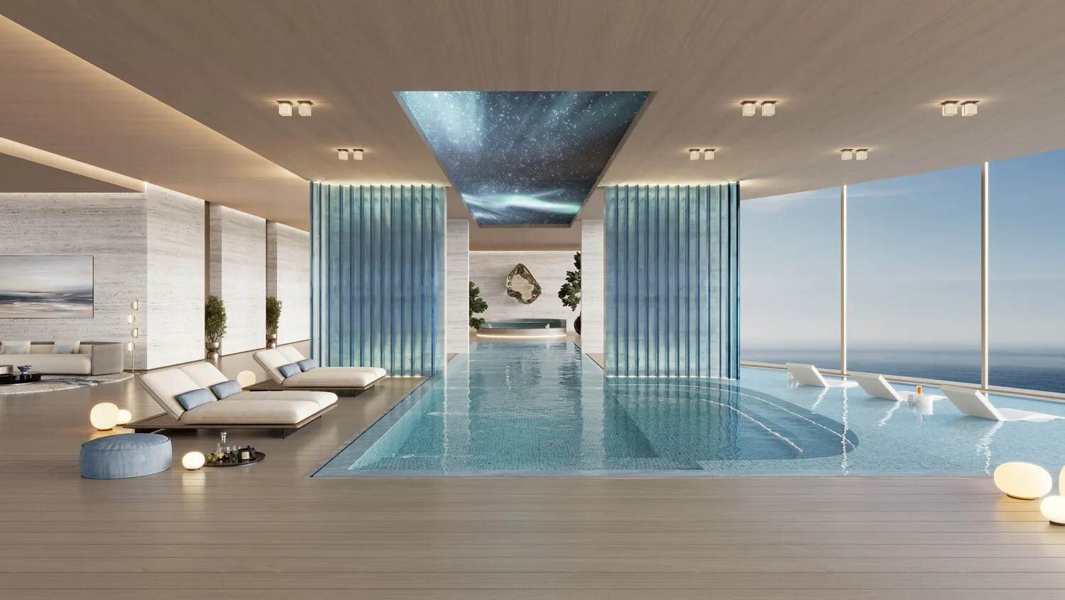 The Meriva Collection amenity Indoor Pool - Dubai Islands, Dubai - by Ellington