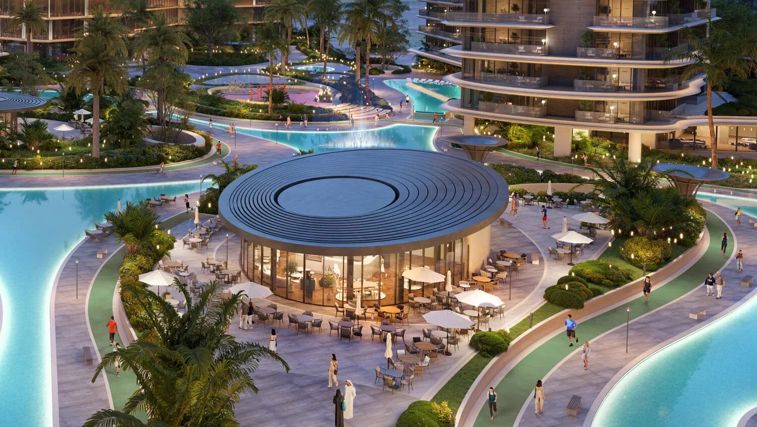 The Meriva Collection amenity Jogging Track - Dubai Islands, Dubai - by Ellington