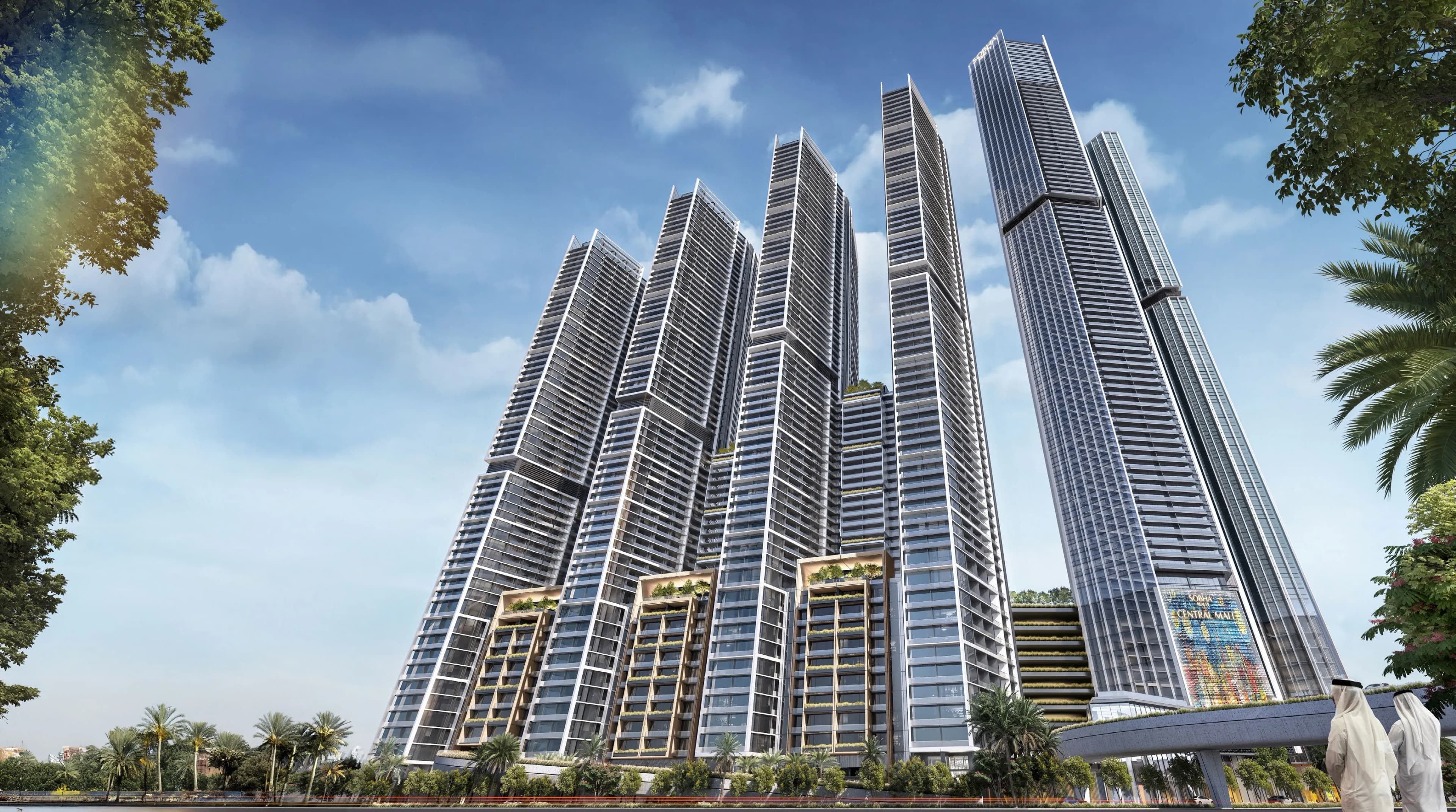 The Mirage at Sobha Central exterior view - Jabal Ali, Dubai - by Sobha