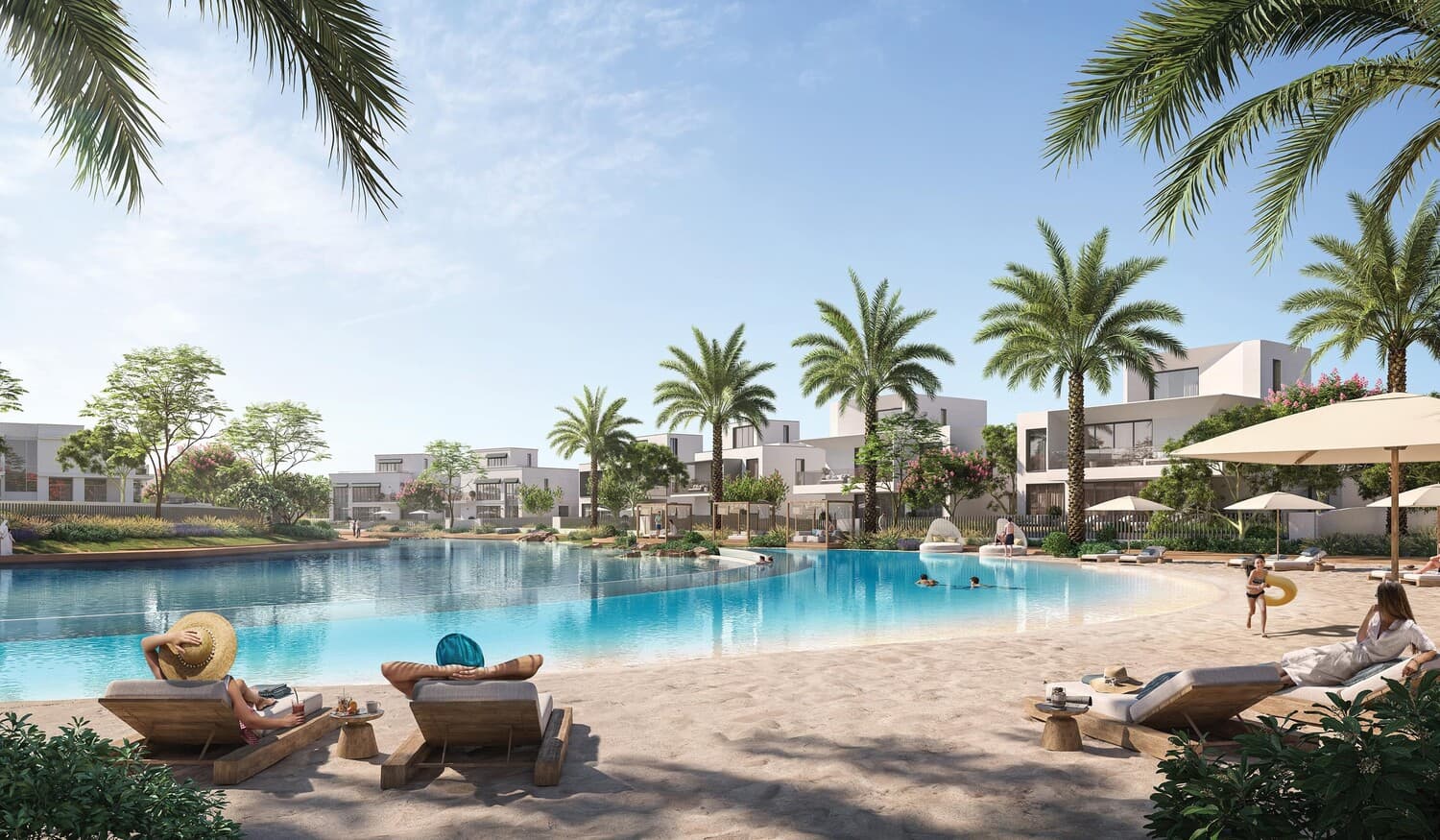 The Oasis Address amenity Swimming Pools - The Oasis, Dubai - by Emaar