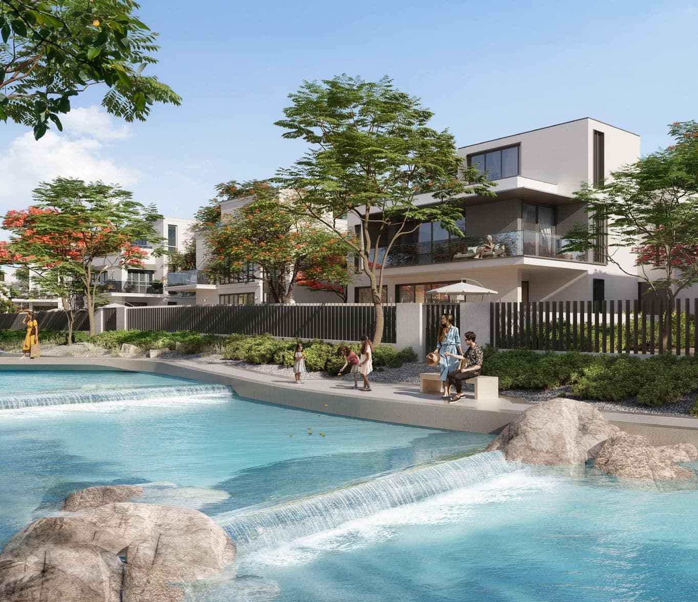The Oasis Palmiera exterior view - The Oasis, Dubai - by Emaar