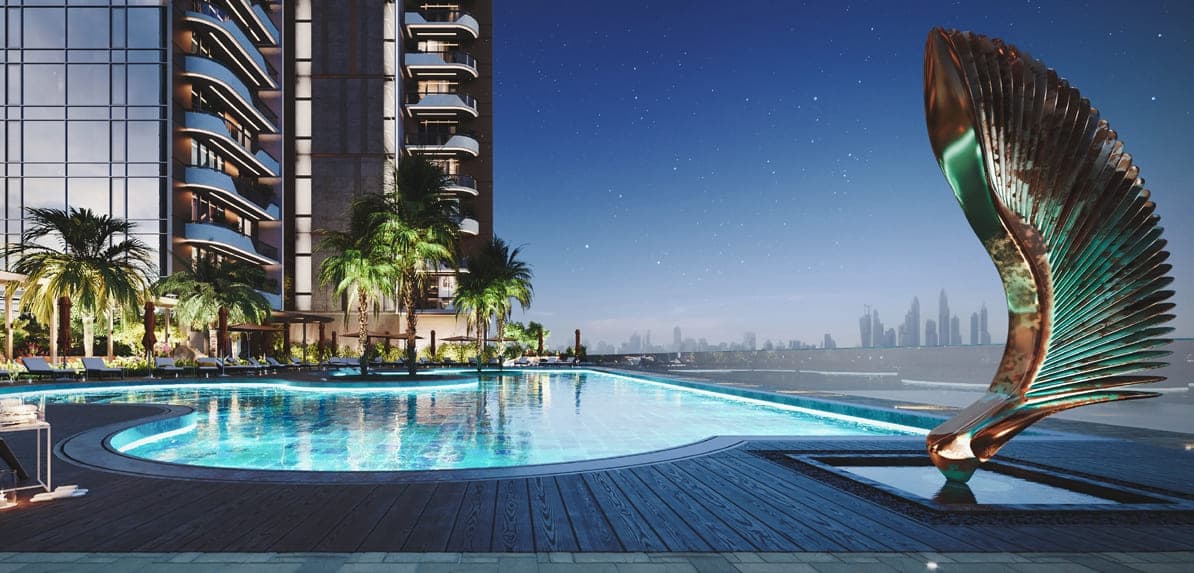 The Orchard Place amenity Adult Pool - JVC (Jumeirah Village Circle), Dubai - by Peak Summit Real Estate Development