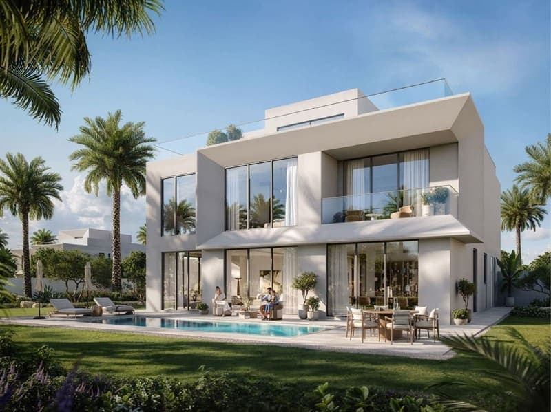 The Palace Villas Ostra exterior view - The Oasis, Dubai - by Emaar