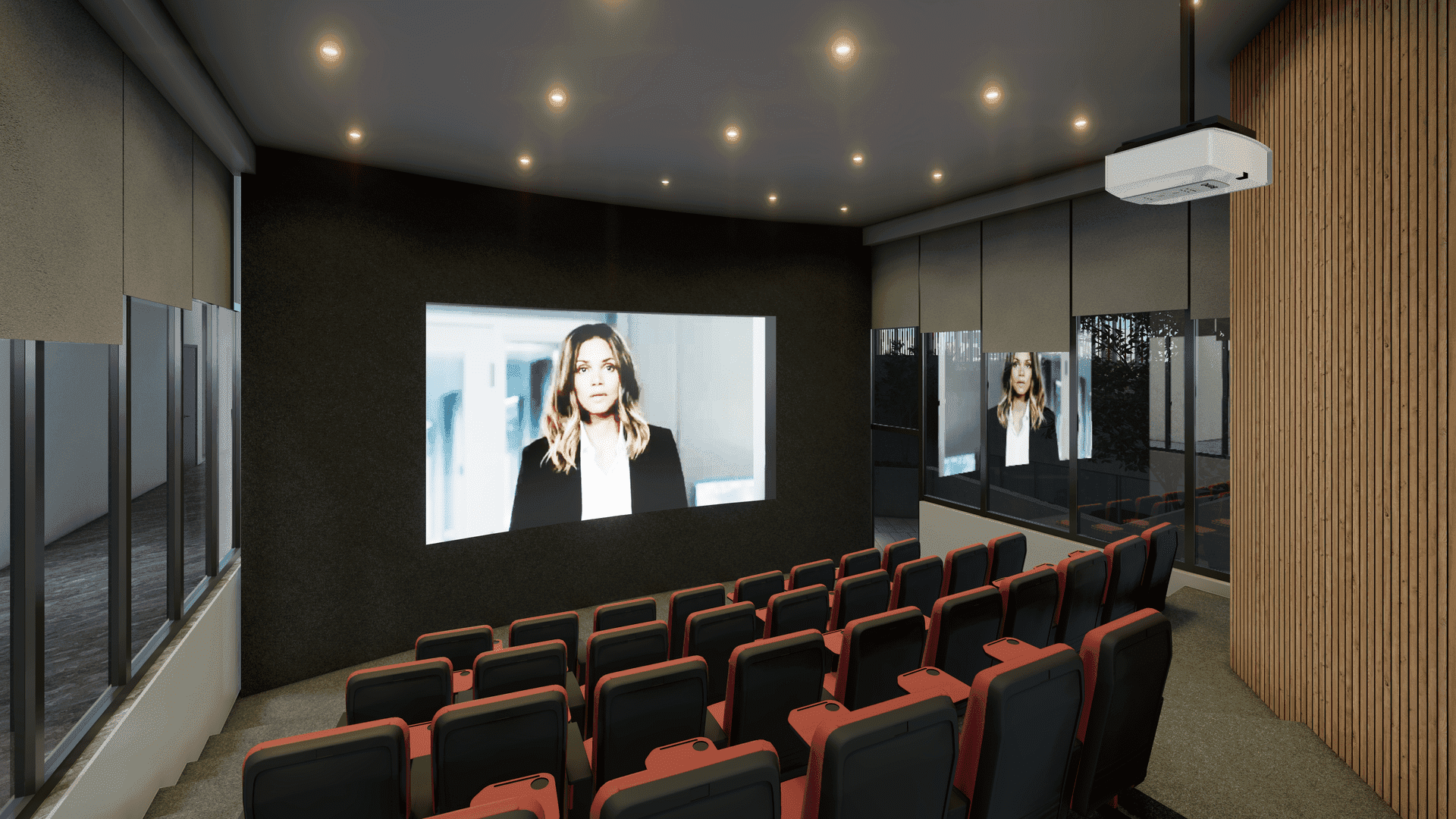 The Paragon by IGO amenity Cinema - Business Bay, Dubai - by Invest Group Overseas (IGO)