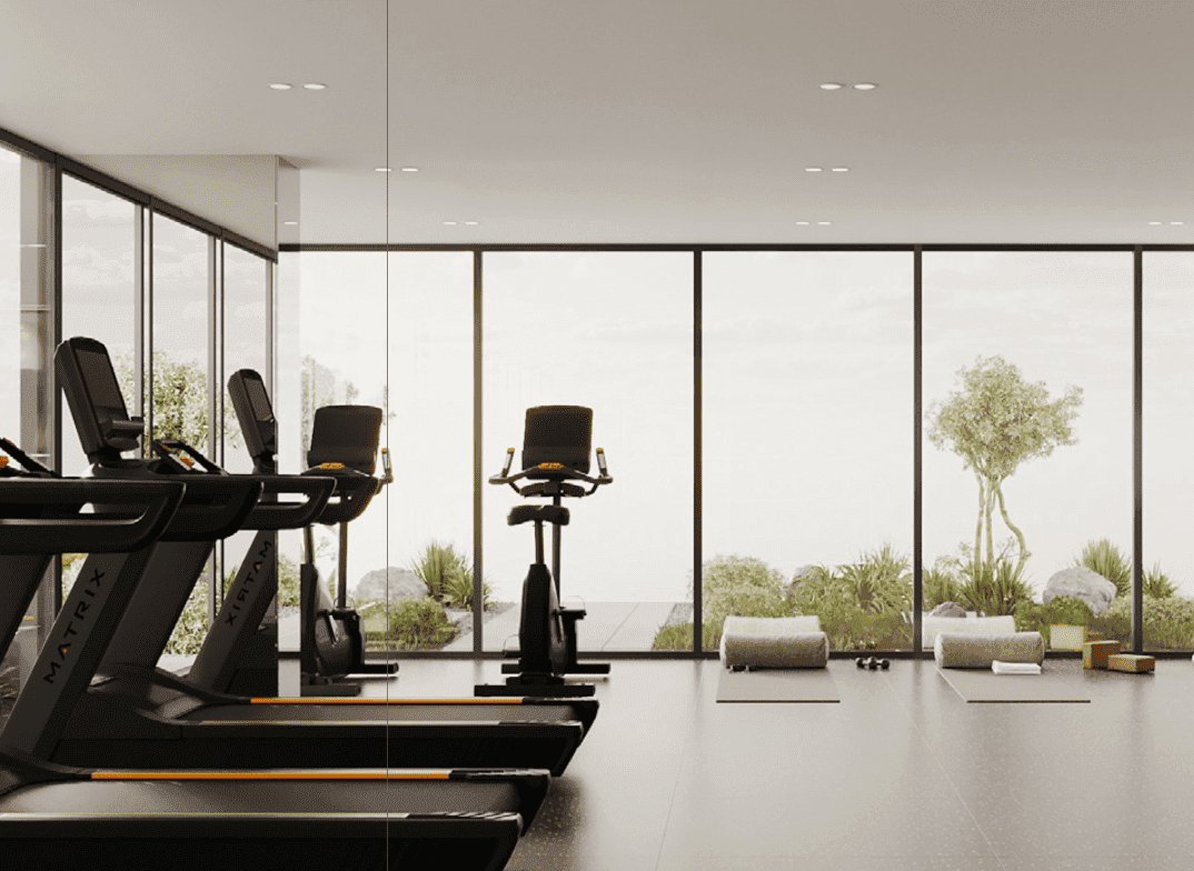 The Pier Residences amenity State Of The Art Gym - Maritime City, Dubai - by LMD
