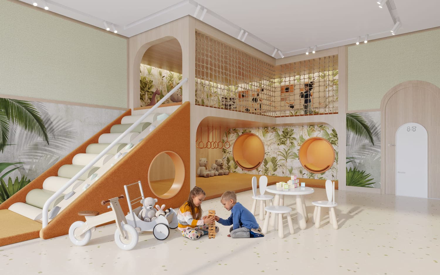 The Portman amenity Indoor & Outdoor Kids’ Play Area in JVC (Jumeirah Village Circle), Dubai, by Ellington