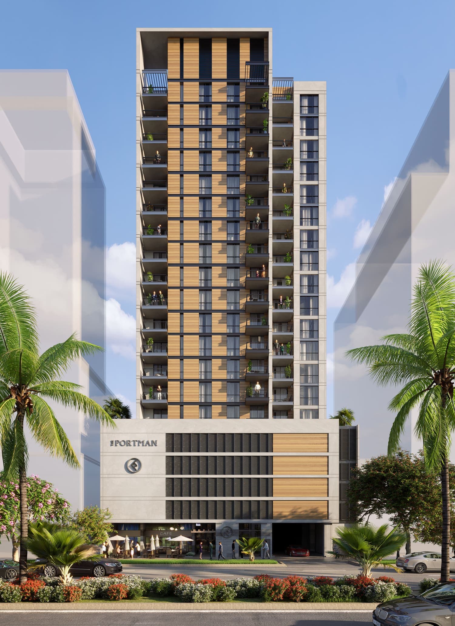 The Portman exterior view - JVC (Jumeirah Village Circle), Dubai - by Ellington
