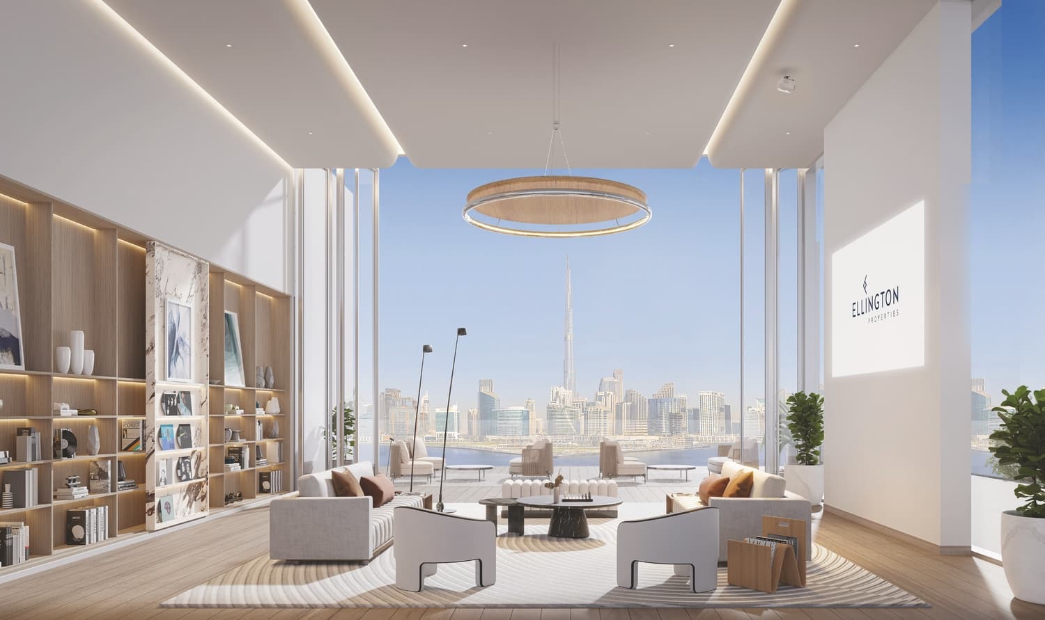 The Quayside amenity Clubhouse in Business Bay, Dubai, by Ellington