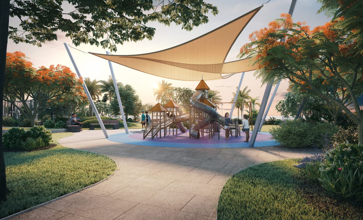 The Residence amenity Kids Play Area - Al Khaledia Suburb, Dubai - by Mubarak Al Beshara Real Estate Development