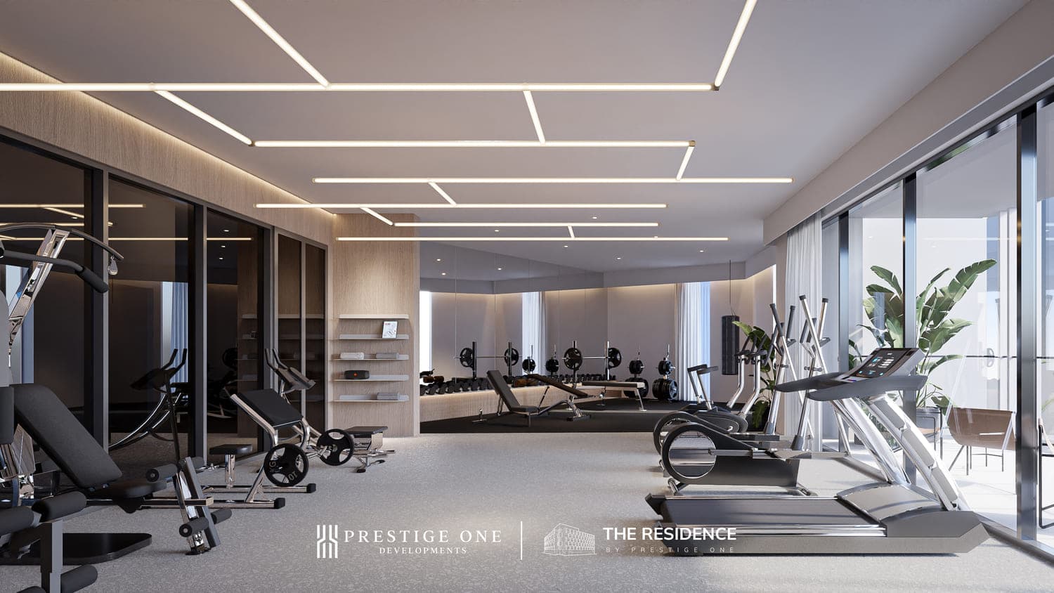The Residence by Prestige One amenity Fitness Centre - JVC (Jumeirah Village Circle), Dubai - by Prestige One Developments