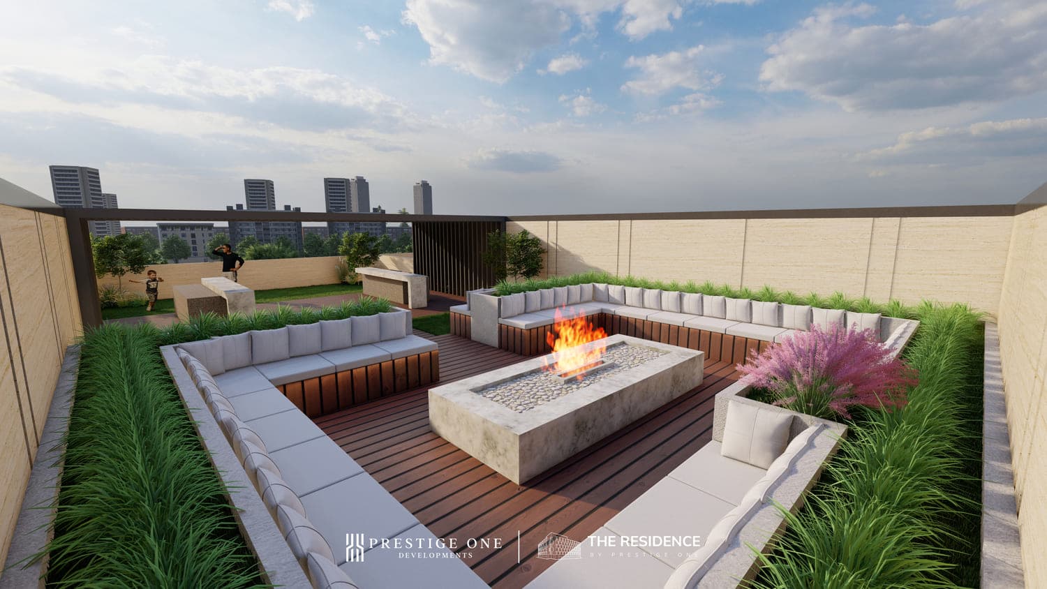 The Residence by Prestige One amenity Roof Deck & Outdoor Cinema - JVC (Jumeirah Village Circle), Dubai - by Prestige One Developments