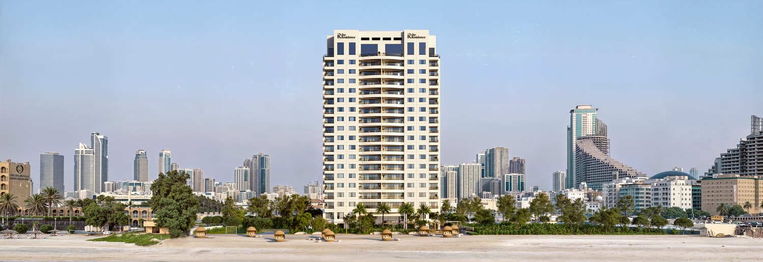 The Residence exterior view - Al Khaledia Suburb, Dubai - by Mubarak Al Beshara Real Estate Development