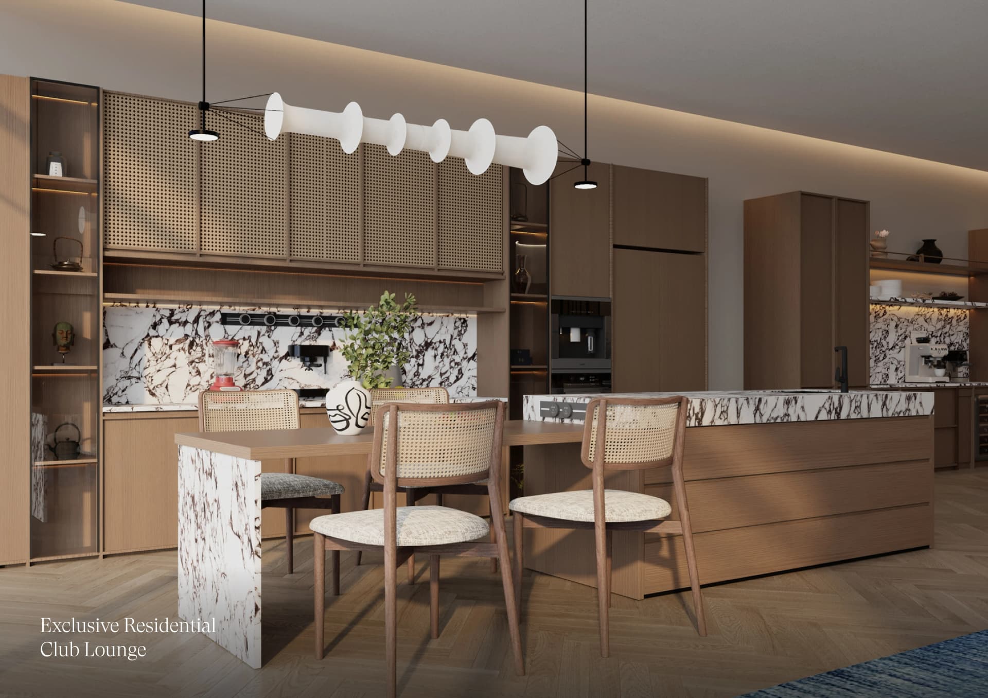 The Residences at Sheraton Al Marjan Island Resort amenity Exclusive Residential Club Lounge in Al Marjan Island, Ras Al Khaimah, by Atara Real Estate Development