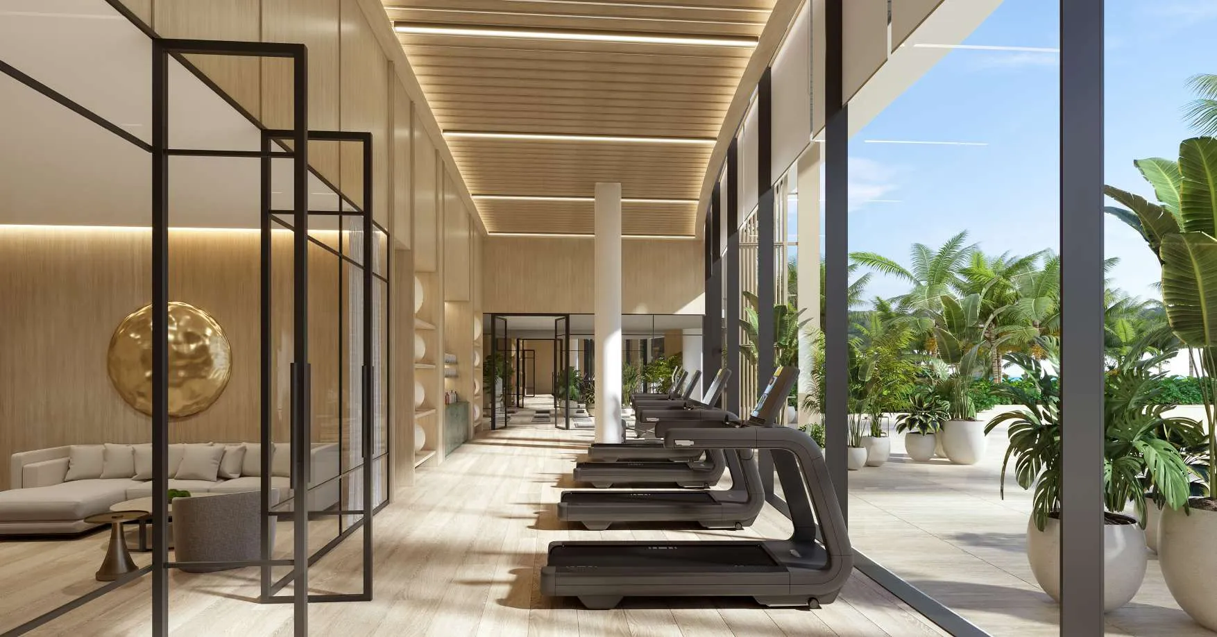 The Residences at The Dubai Beach EDITION amenity Indoor Gym - Jumeirah Beach Residence (JBR), Dubai - by H&H Development