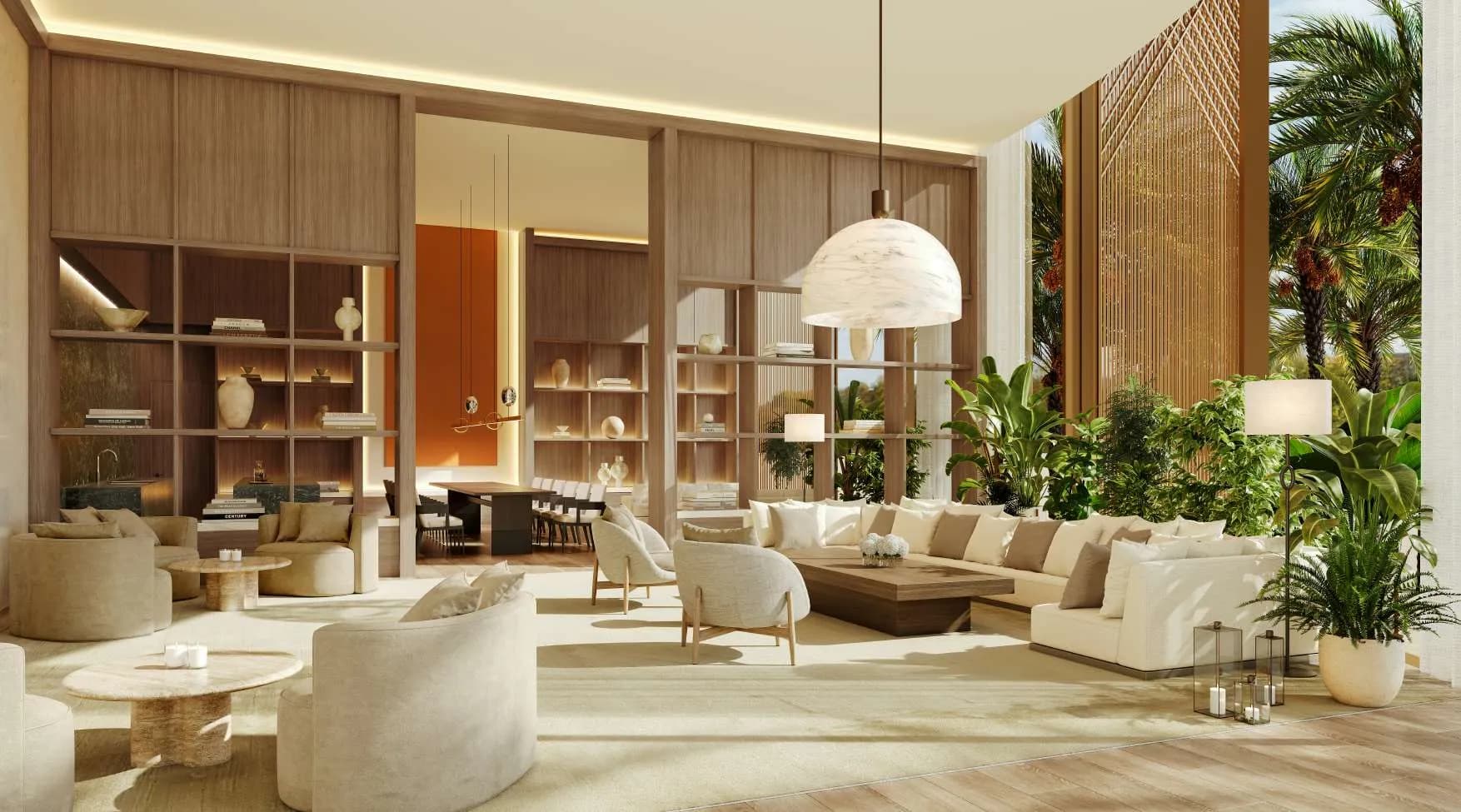 The Residences at The Dubai Beach EDITION amenity Social Lounges - Jumeirah Beach Residence (JBR), Dubai - by H&H Development