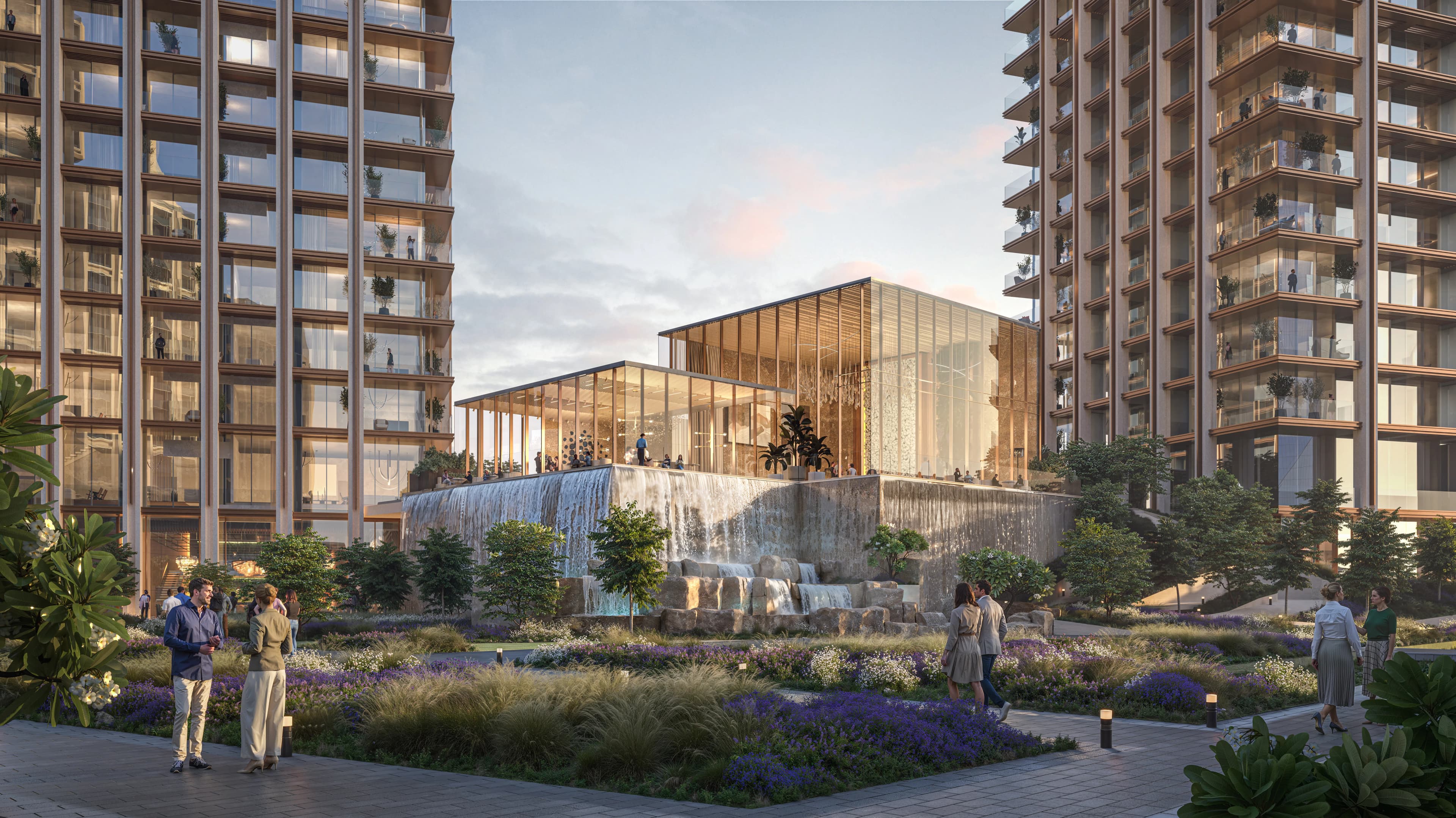 The Residences DIFC Zabeel District amenity Thematic Water Features - Zabeel 1&2, Dubai - by Dubai International Financial Centre (DIFC)