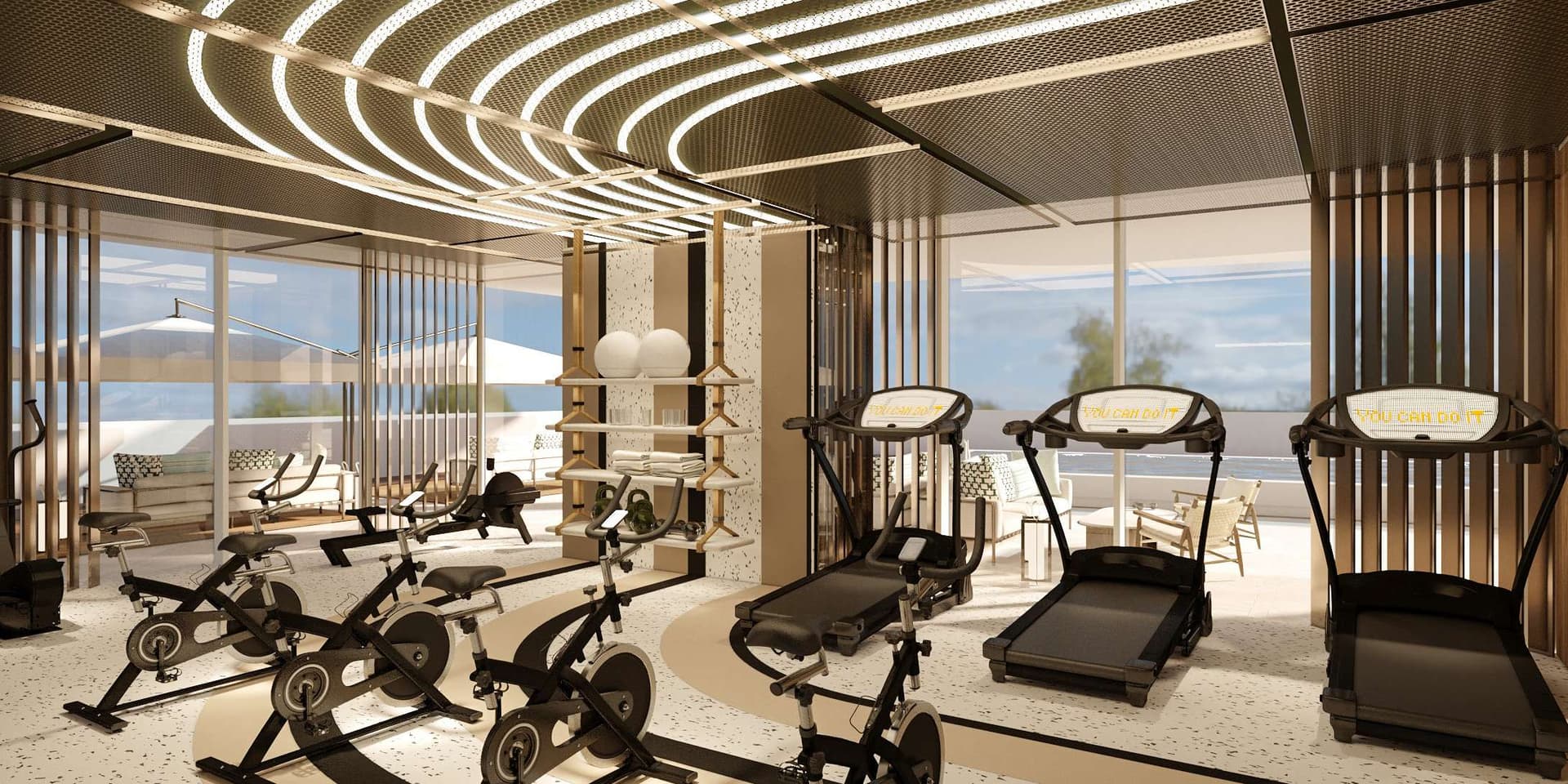 The Ritz-Carlton Residences amenity State-Of-The-Art Gym in Business Bay, Dubai, by Kappa Acca Real Estate Development