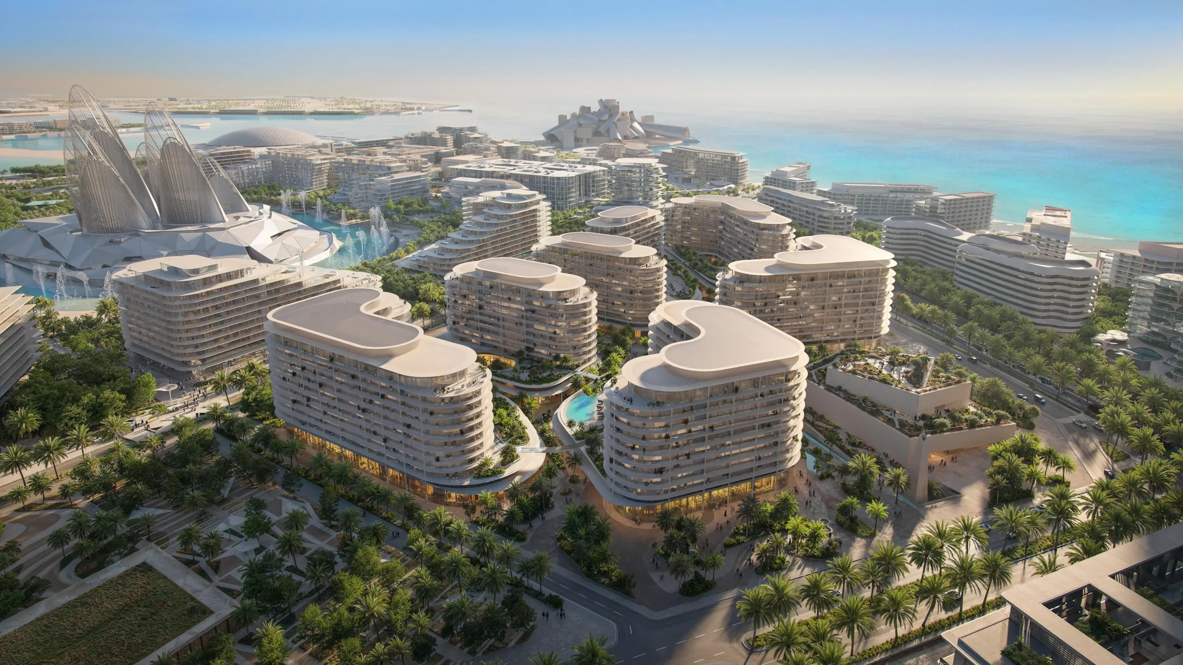 The Row Saadiyat exterior view - Abu Dhabi, Dubai - by ALDAR