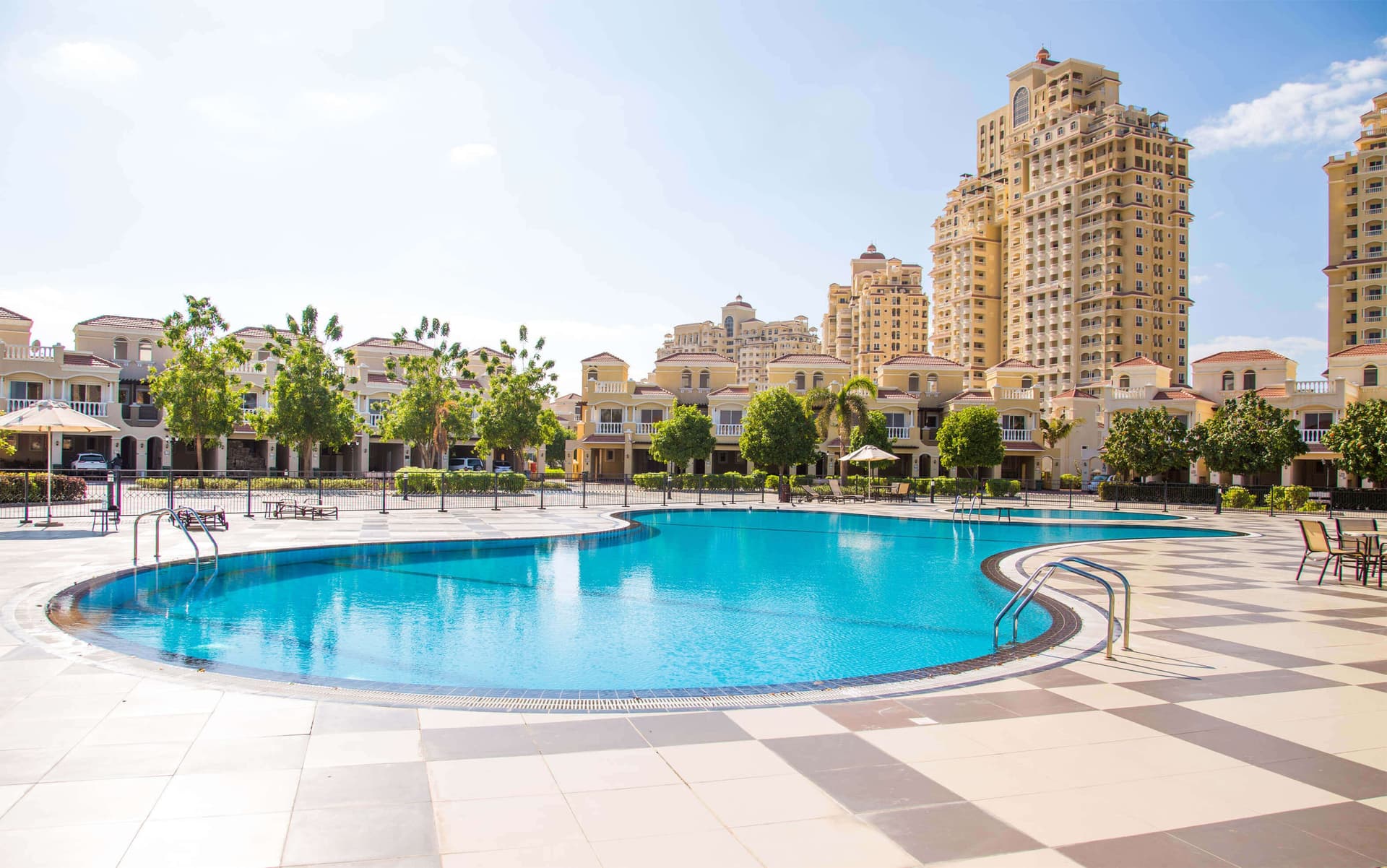 The Royal Breeze Residences amenity Swimming Pool in Al Jazeera Al Hamra, Ras Al Khaimah, by Al Hamra