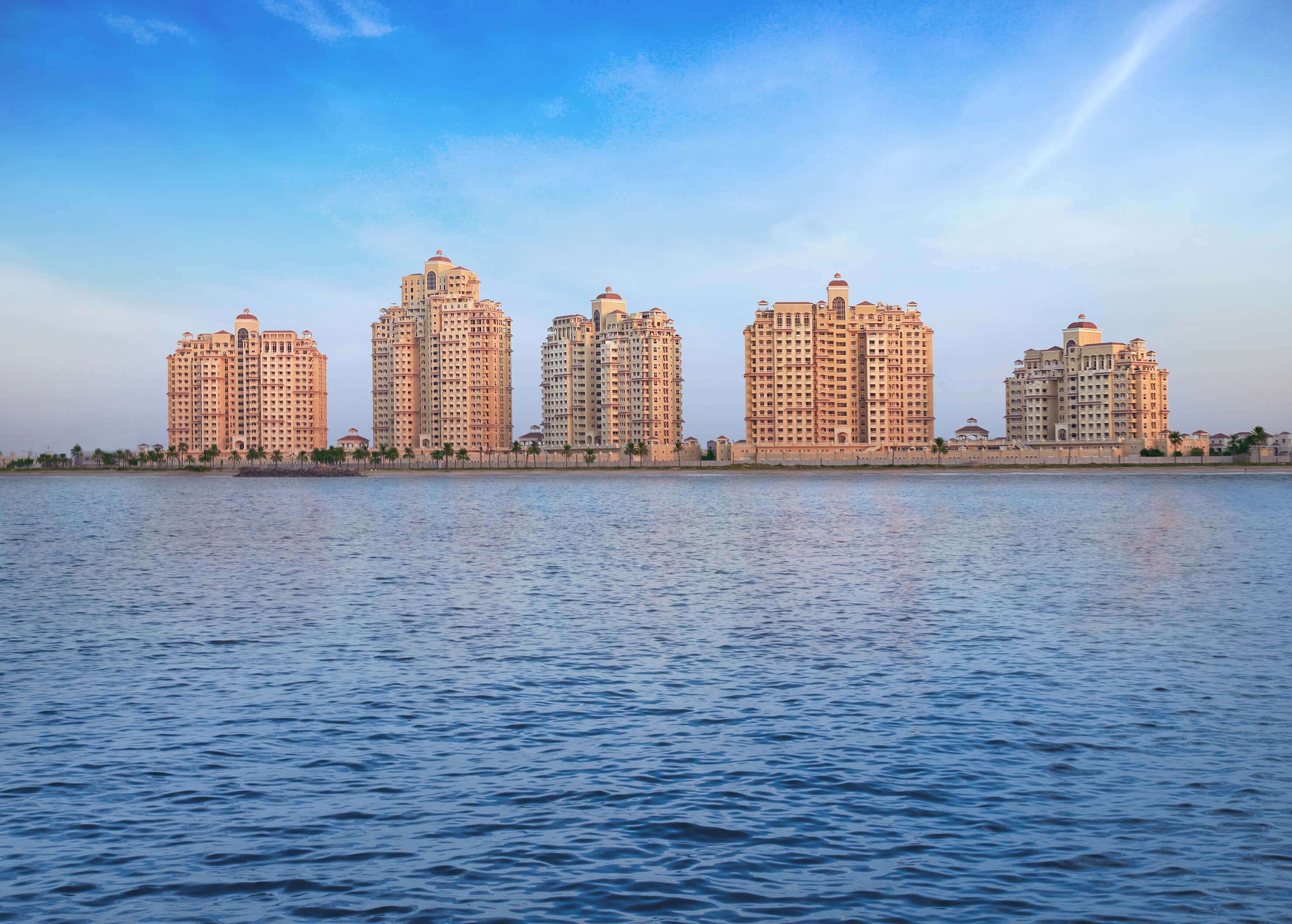 The Royal Breeze Residences exterior view - Al Jazeera Al Hamra, Dubai - by Al Hamra