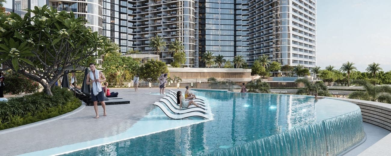 The S at Sobha Hartland II amenity Swimming Pool - Sobha Hartland 2, Dubai - by Sobha