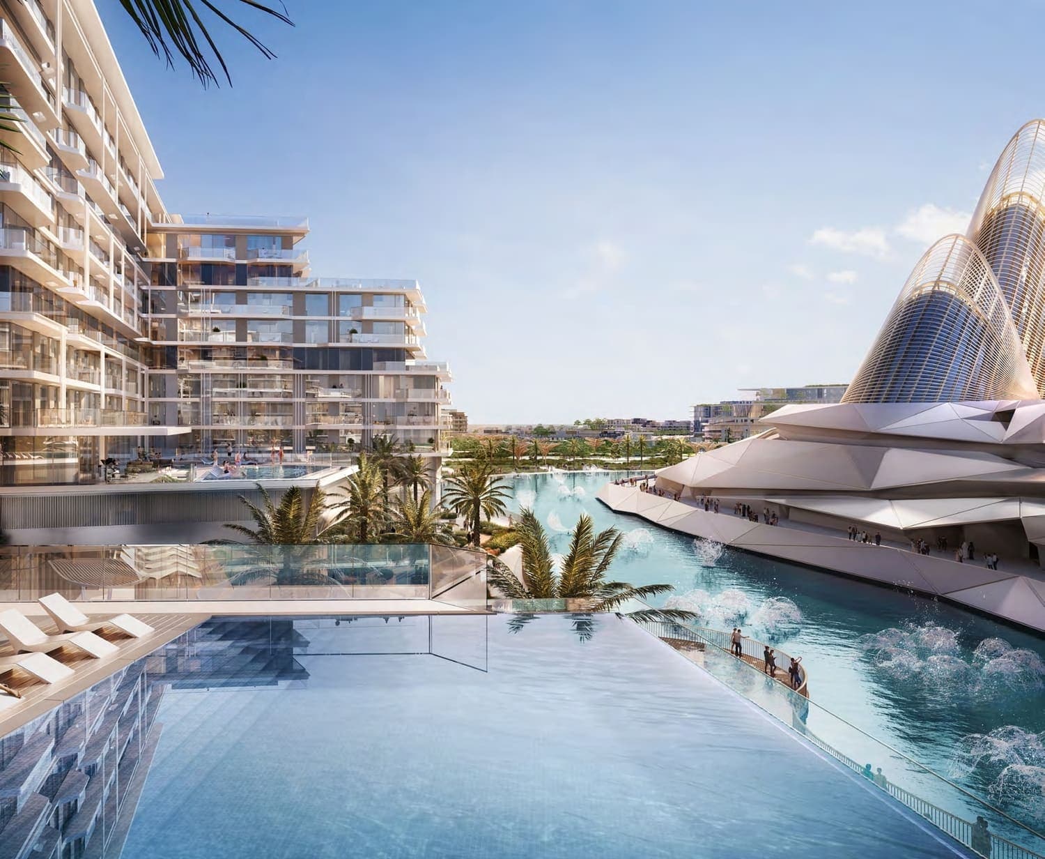 The Source amenity Panoramic Pool - Al Saadiyat island, Dubai - by ALDAR