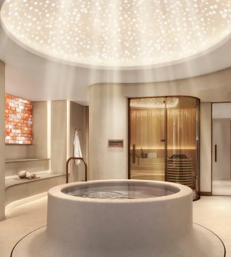 The Source II amenity Sauna And Salt Steam Room - Al Saadiyat island, Dubai - by ALDAR