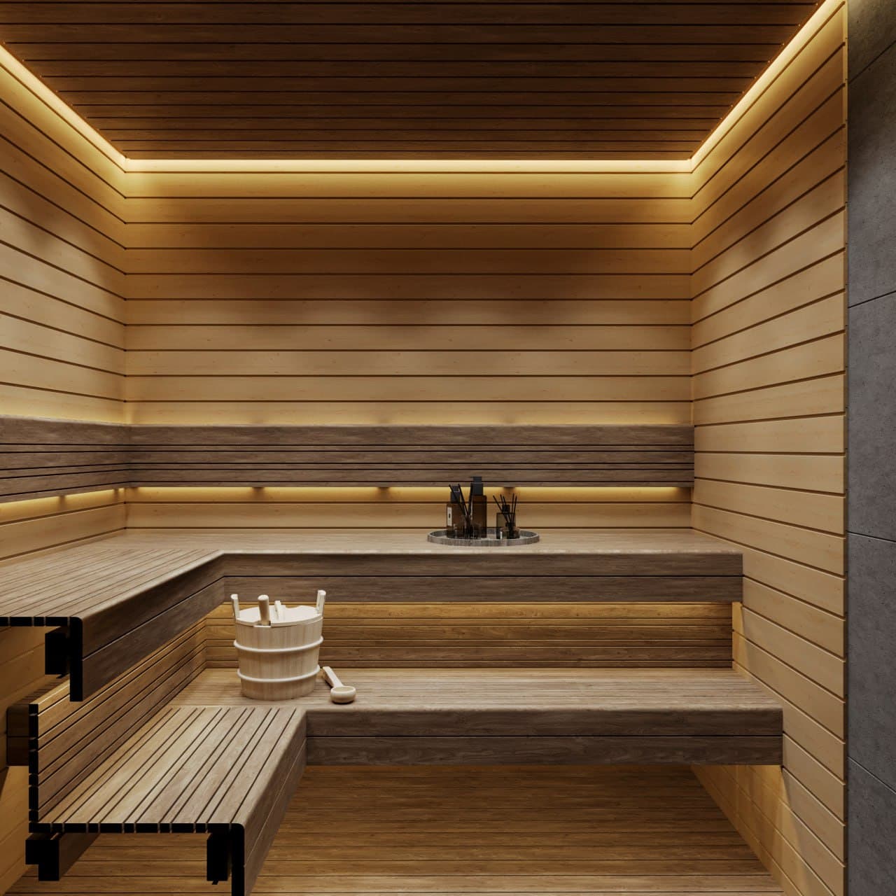 The Spark By Esnaad amenity Sauna & Steam Room - MBR District 11 (Meydan South), Dubai - by Esnaad Real Estate Development