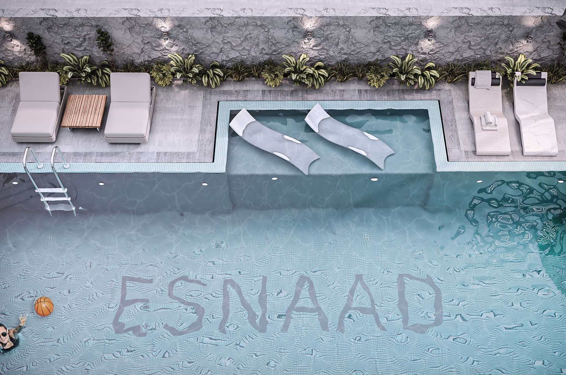 The Spark By Esnaad amenity Swimming Pool - MBR District 11 (Meydan South), Dubai - by Esnaad Real Estate Development