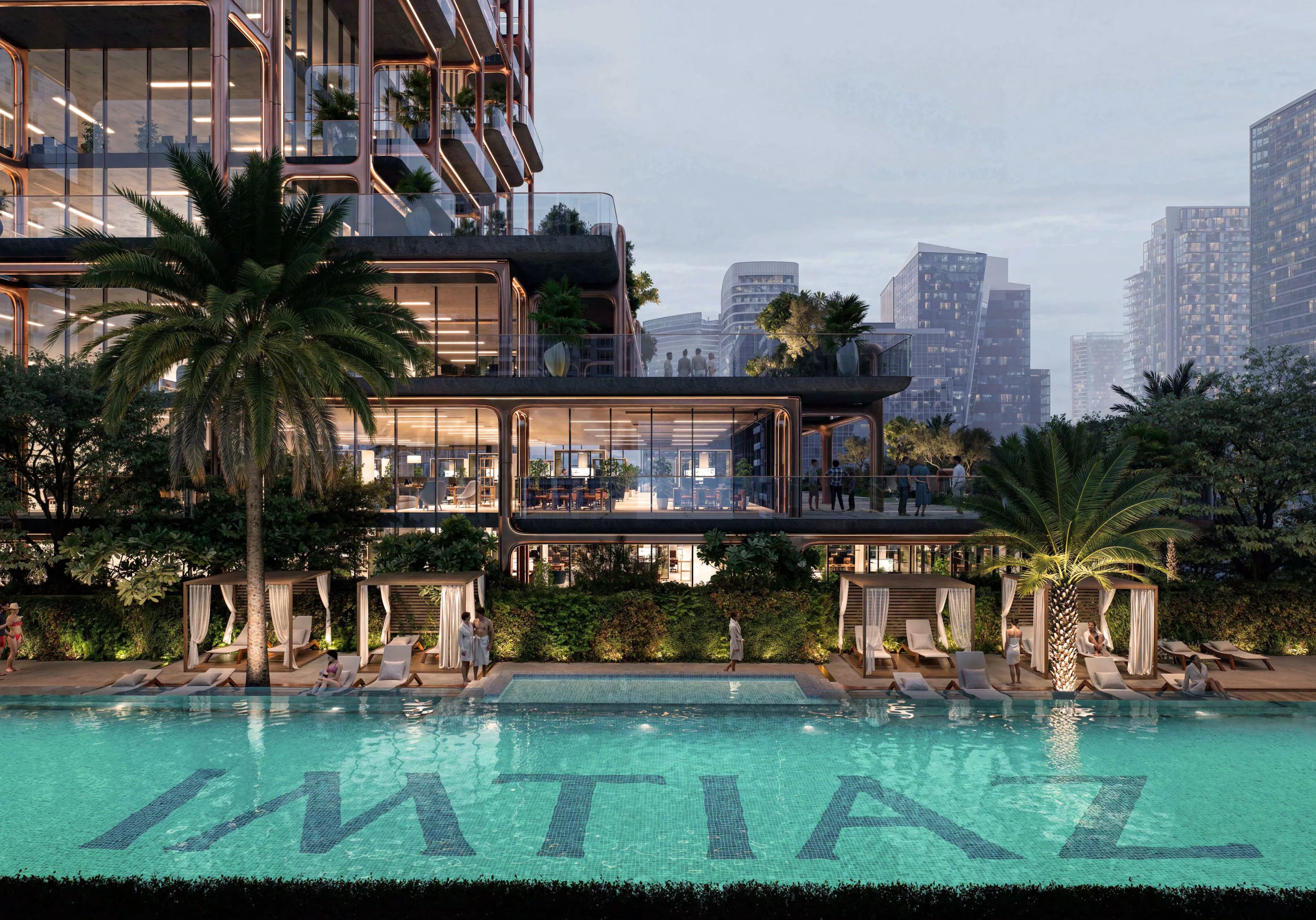 The Symphony by Imtiaz amenity Swimming Pool - Bukadra, Dubai - by Imtiaz Development