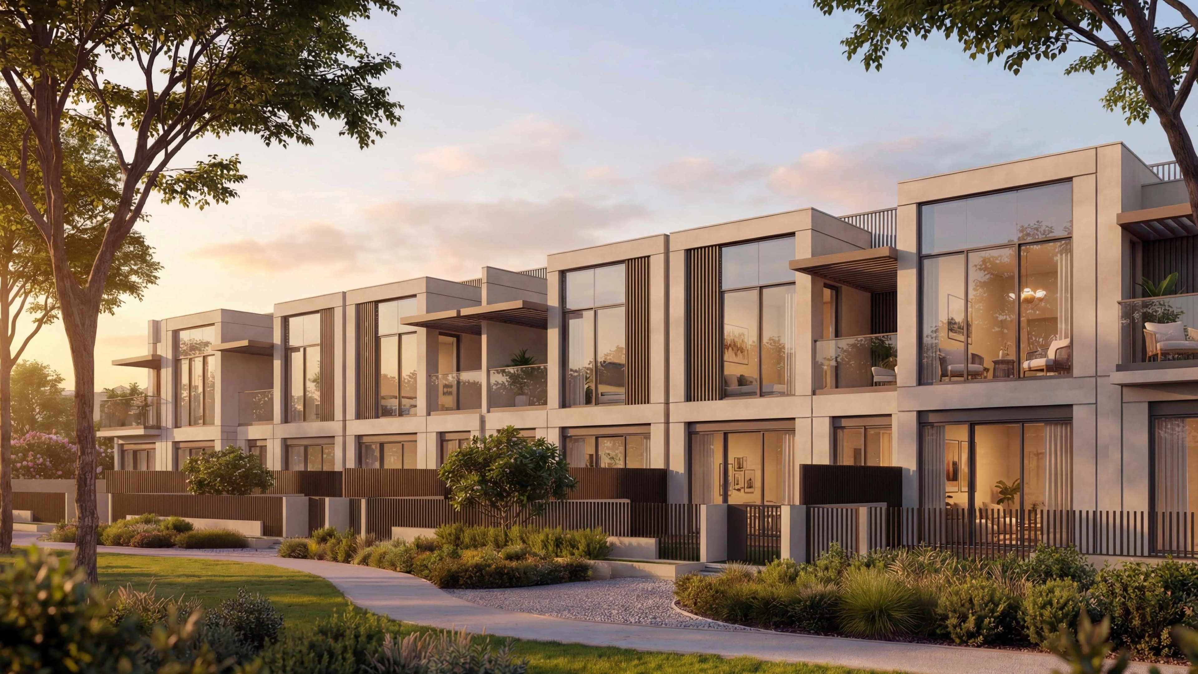 The Terraces at Sobha City exterior view - Abu Dhabi, Dubai - by Sobha