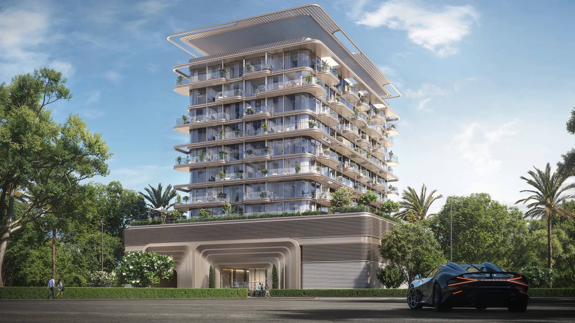 The Tides exterior view - Palm Deira, Dubai - by AMIS Development