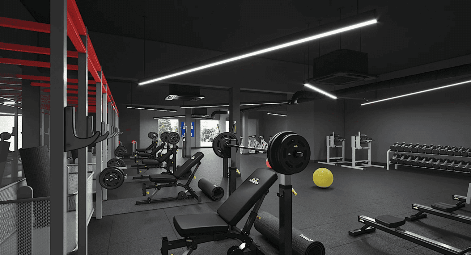 The Unexpected Al Marjan Island Hotel and Residence amenity Fitness in Al Marjan Island, Ras Al Khaimah, by Almal