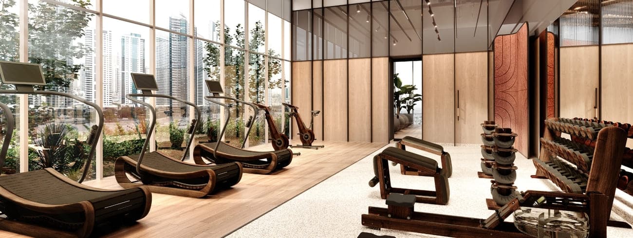 The W Residences amenity Gym - JLT (Jumeirah Lake Towers), Dubai - by Signature Developers
