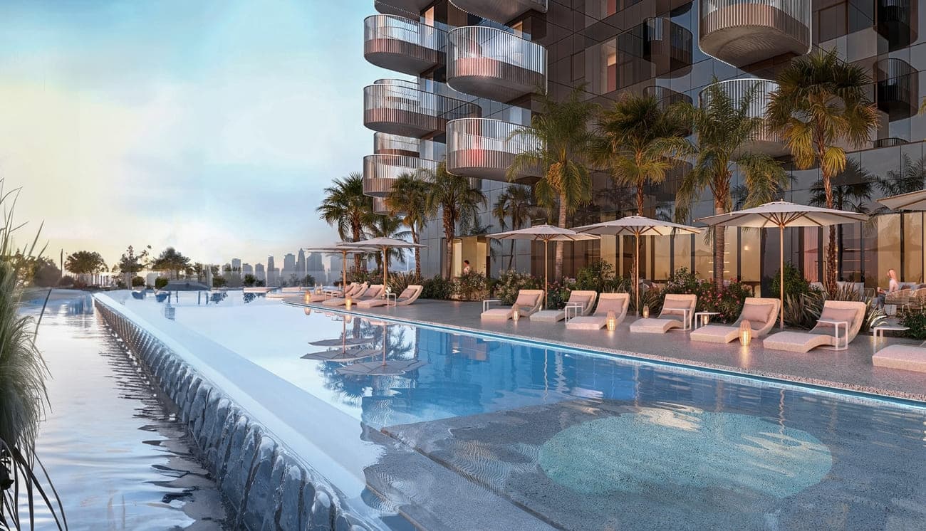 The W Residences amenity Swimming Pool - JLT (Jumeirah Lake Towers), Dubai - by Signature Developers