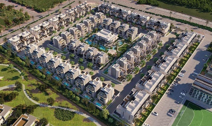 The Watercrest exterior view - MBR District 11 (Meydan South), Dubai - by Ellington