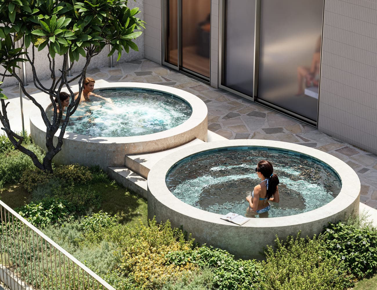 The Weave – Al Ghurair amenity Jacuzzis - JVC (Jumeirah Village Circle), Dubai - by Al Ghurair Development
