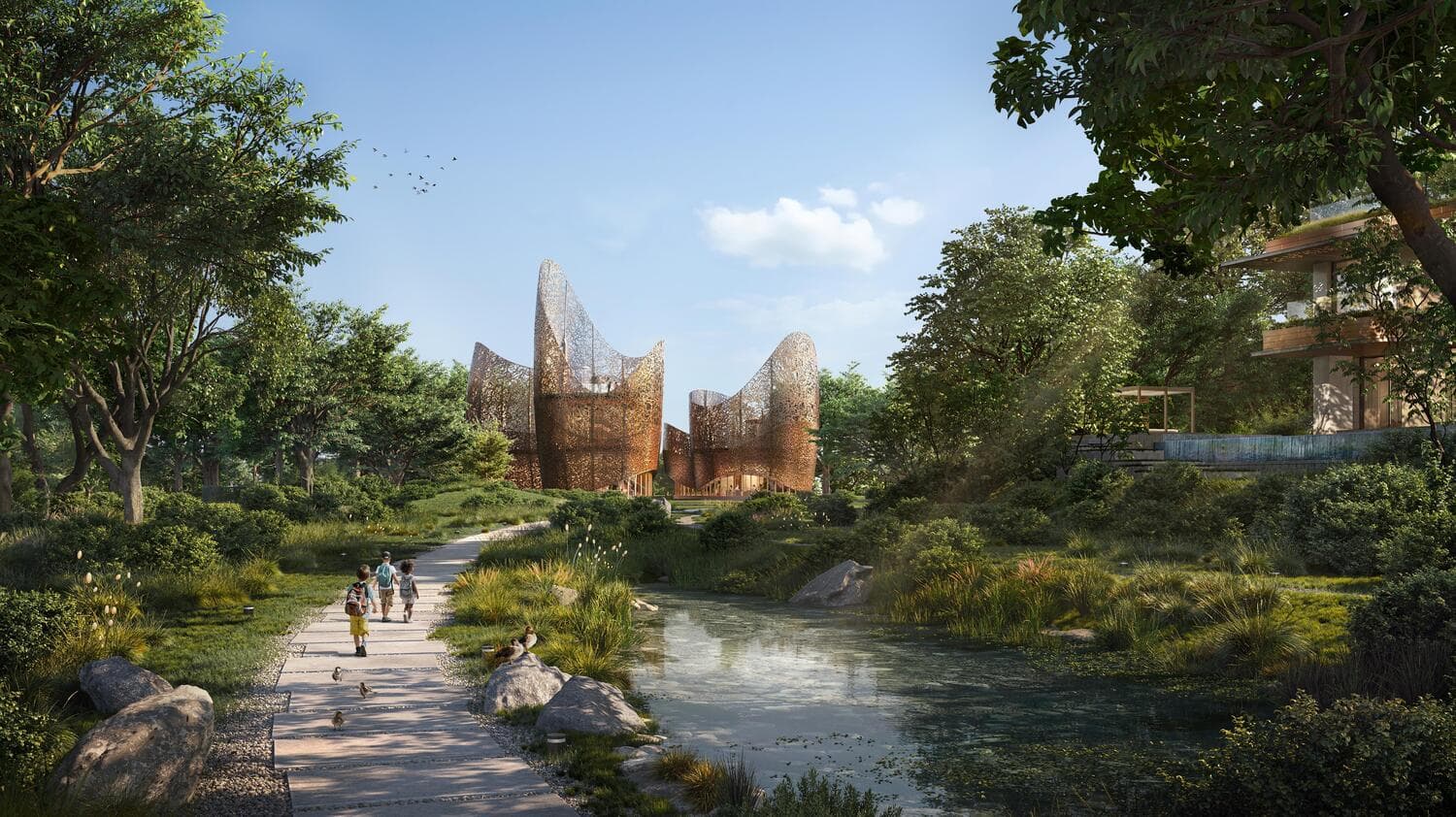 The Wilds amenity Central Park - Wadi Al Safa 3, Dubai - by ALDAR