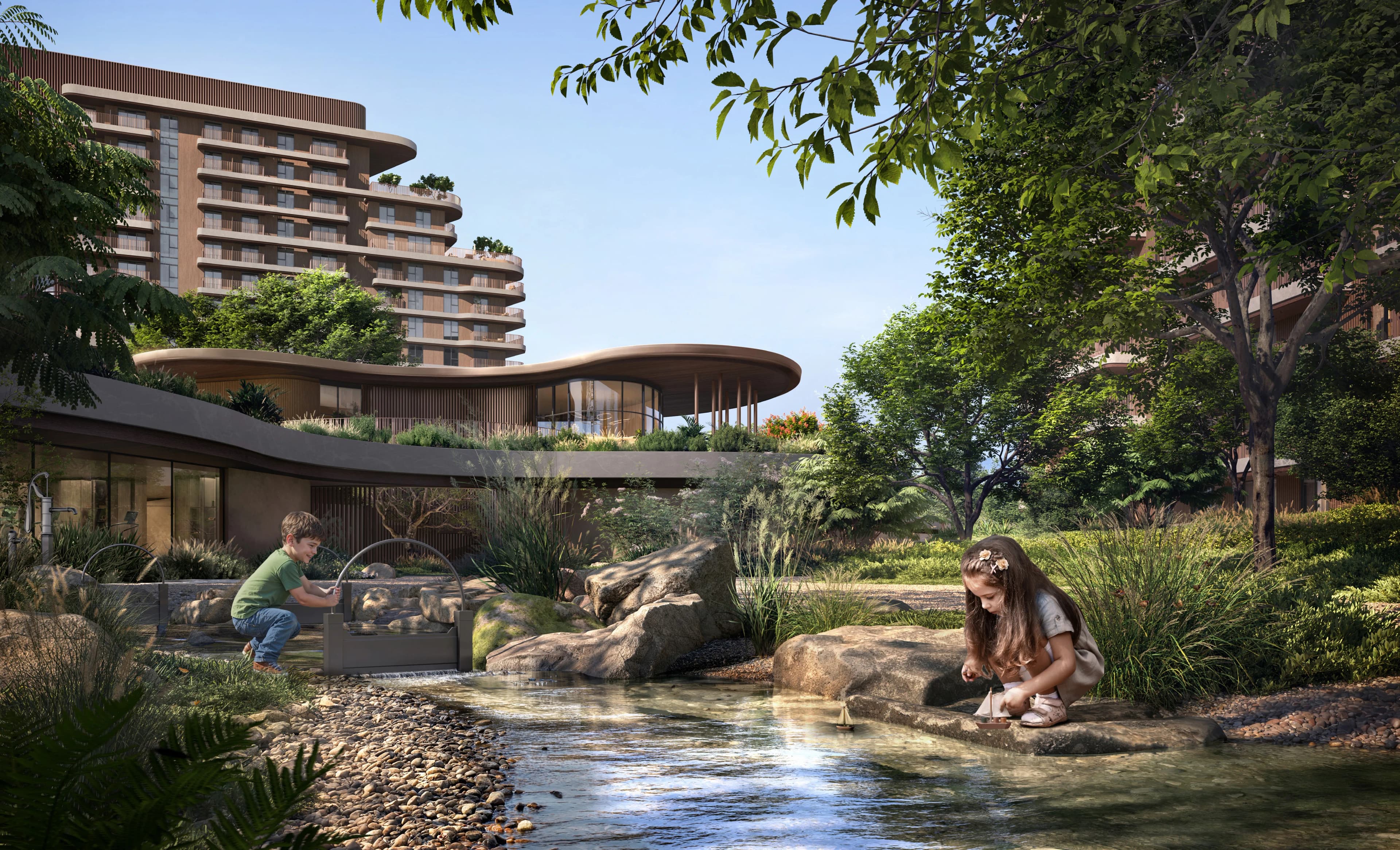 The Wilds Residences amenity Discovery Play & Adventure Play Areas - Wadi Al Safa 3, Dubai - by ALDAR