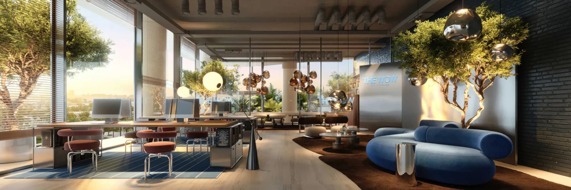 The WOW Tower amenity Co-working Space - Dubai Land Residence Complex, Dubai - by Mr. Eight Development