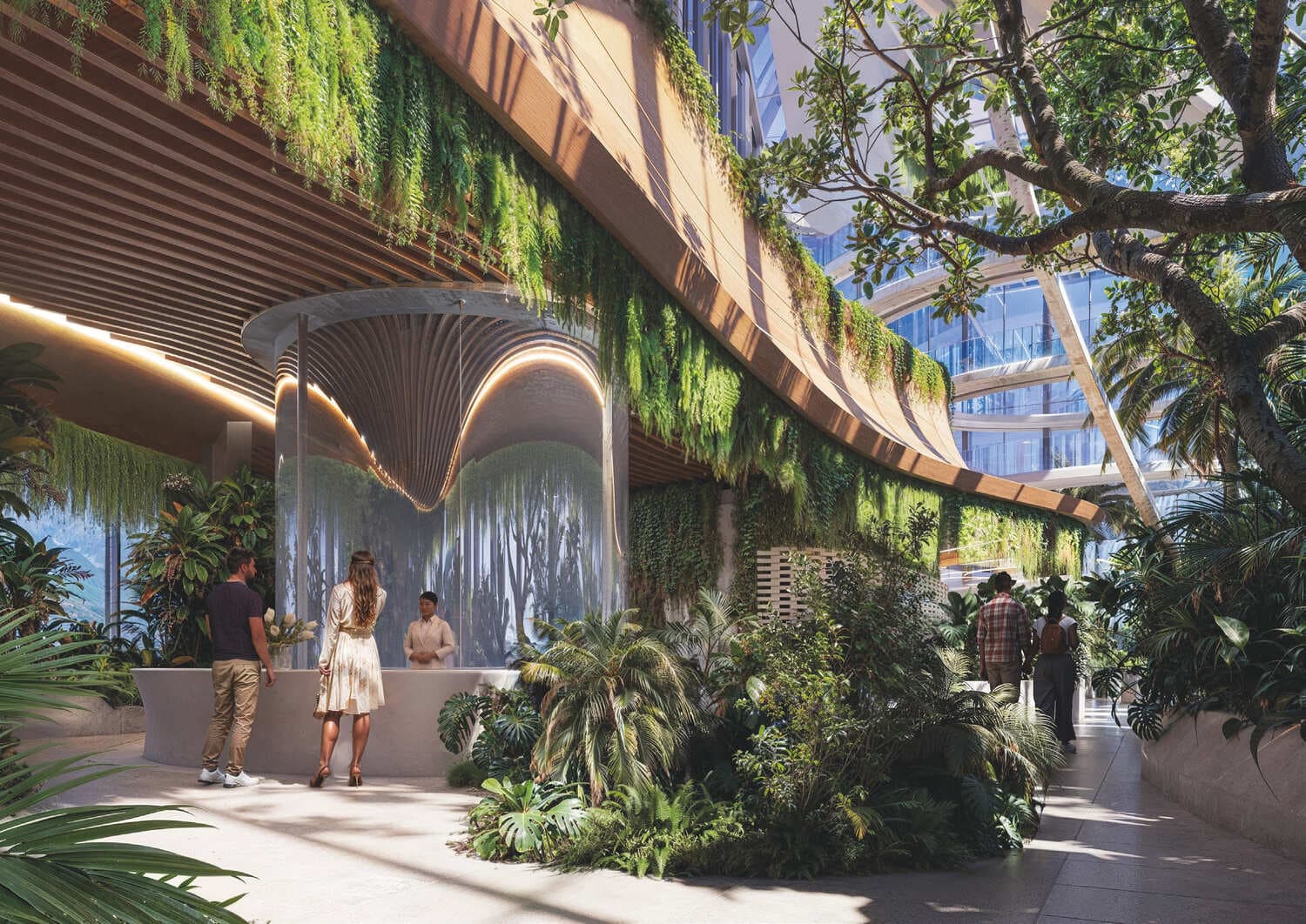 Tiger Sky Tower amenity Rainforest - Business Bay, Dubai - by Tiger Group