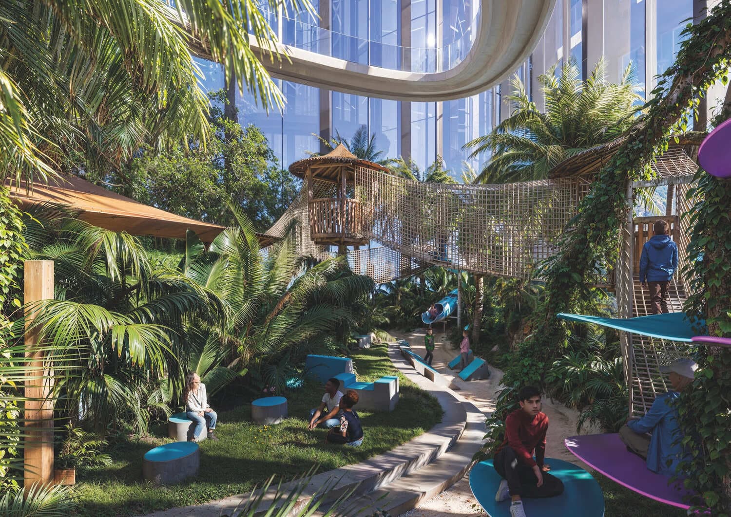 Tiger Sky Tower amenity Rollglider Ride - Business Bay, Dubai - by Tiger Group